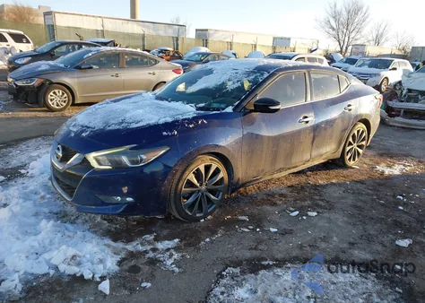 2016 Nissan Maxima 3.5 Sr z USA, uszkodzony, nr VIN 1N4AA6AP3GC398755